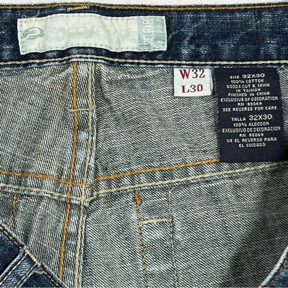 VINTAGE Paco Jeans Mens FIT 32x29 Blue Relaxed Fit Denim 90's Hip Hop TAG 32x30 - Picture 14 of 15